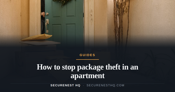 How to stop package theft in an apartment